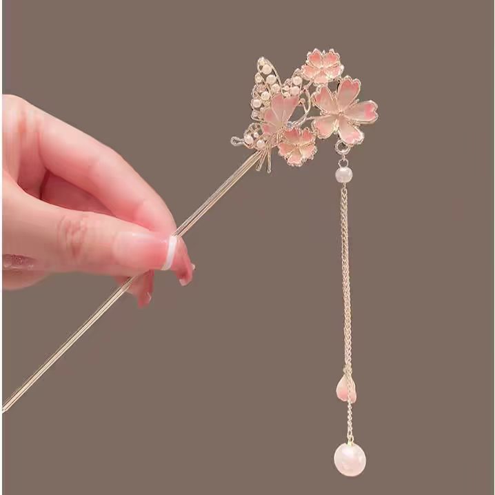 Hanbok Hair Pin - Horquilla Sakura con un Toque de