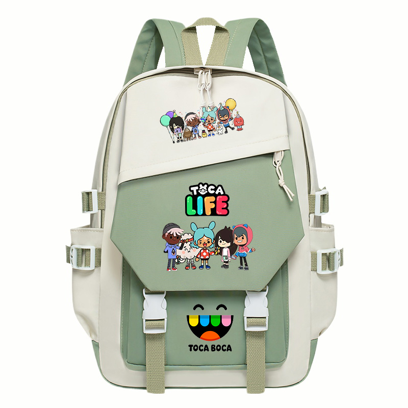 Mochila con estampado Toca Lif - Korean Women Lifestyle reseña y precio