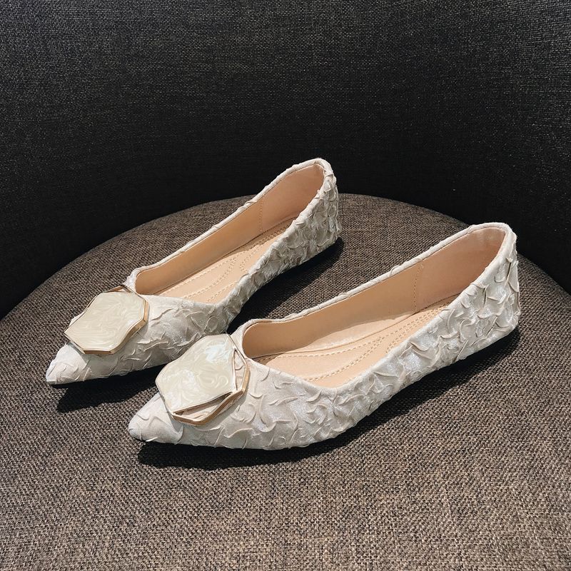 Zapatos de Mujer Planos con Pu - Korean Lifestyle Trends reseña y precio