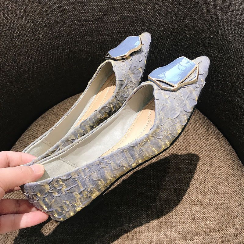 Zapatos de Mujer Planos con Pu - Korean Lifestyle Trends reseña y precio
