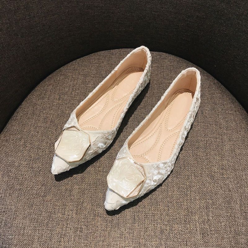 Zapatos de Mujer Planos con Pu - Korean Lifestyle Trends reseña y precio
